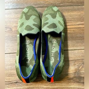 Rothy’s Camo Loafers Size 8